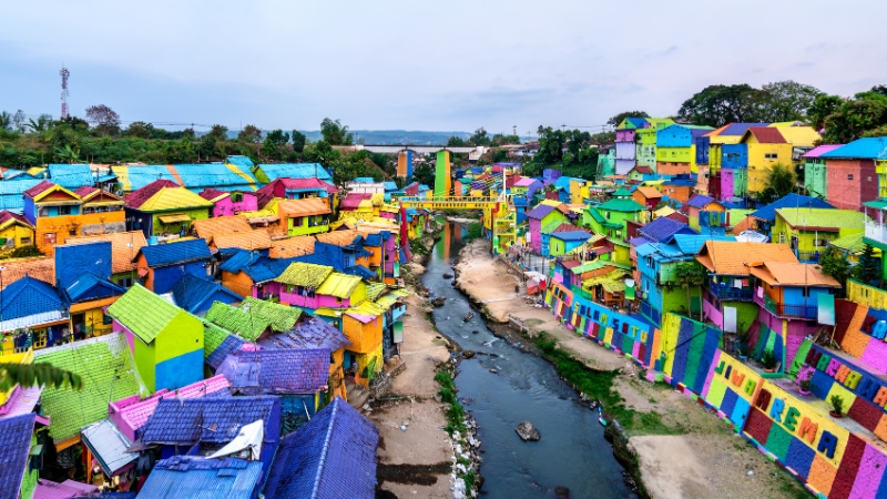 kampung warna warni jodipan kampung warna warni jodipan